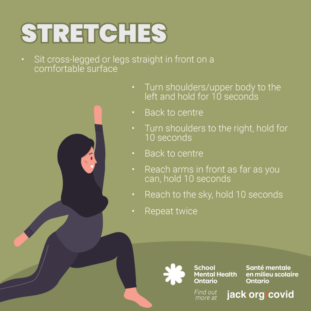 Stretches - Muscle relaxation exercies,, see full description below.