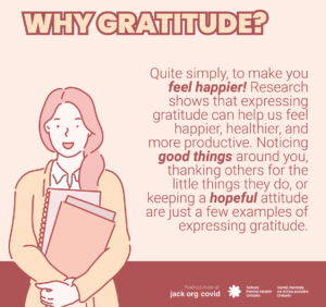 Gratitude exercise package: