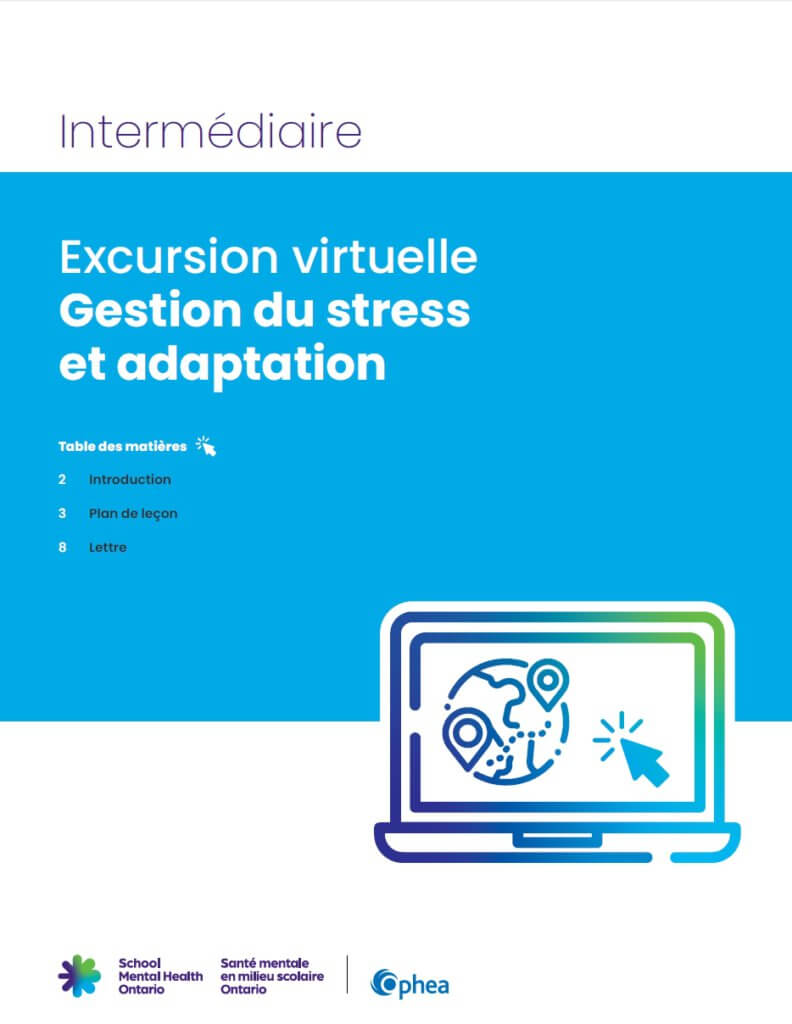 Excursion virtuelle Gestion du stress et adaptation