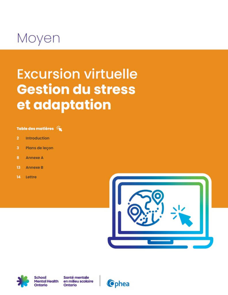 Excursion virtuelle Gestion du stress et adaptation