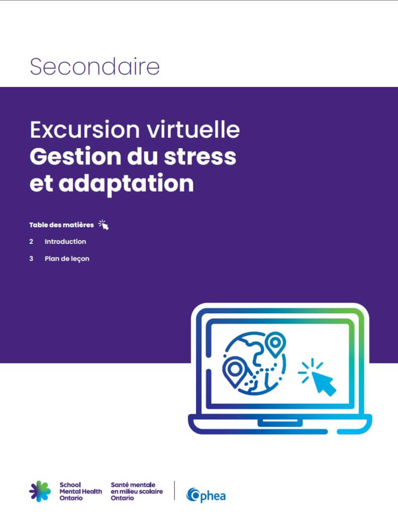 Excursion virtuelle Gestion du stress et adaptation