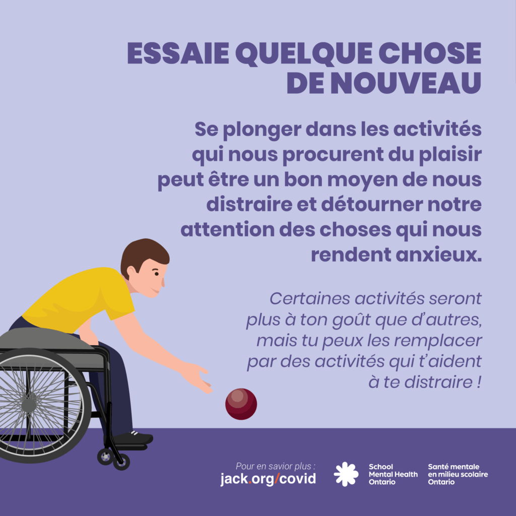 Texte accompagné de l'image d'une personne en fauteuil roulant jouant avec un ballon. Une description complète est fournie ci-après.