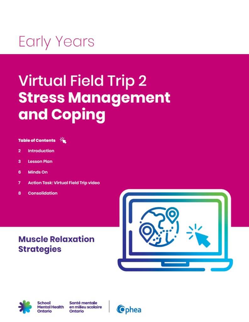Early years cover - Virtual Field Trip 2 - Stress Management and coping