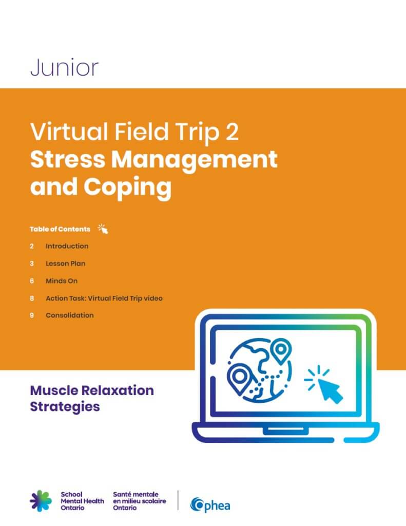 Junior cover - Virtual Field Trip 2 - Stress Management and coping