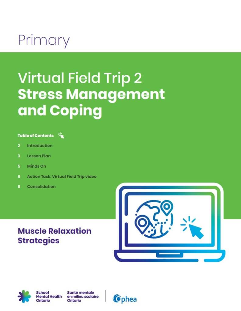 Primary cover - Virtual Field Trip 2 - Stress Management and coping