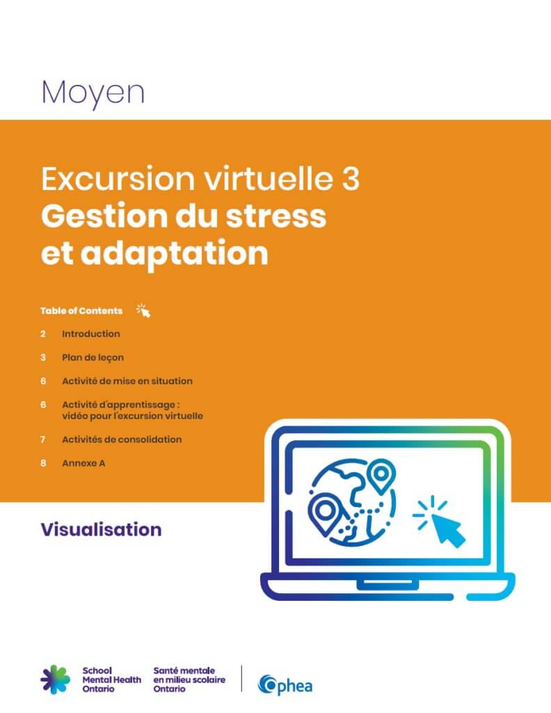 Moyen Excursion virtuelle 3 Gestion du stress et adaptation