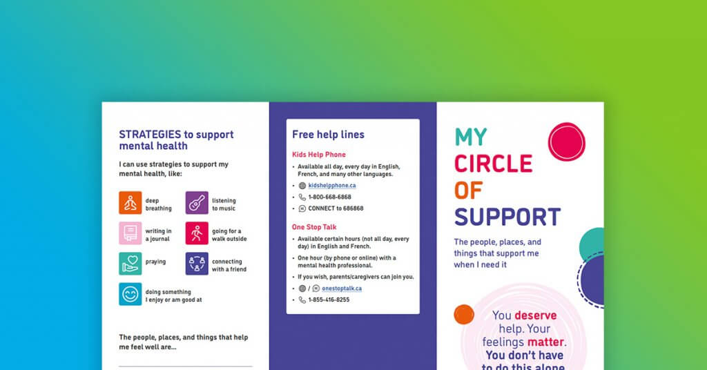 My Circle of Support Pocketbook – for older students