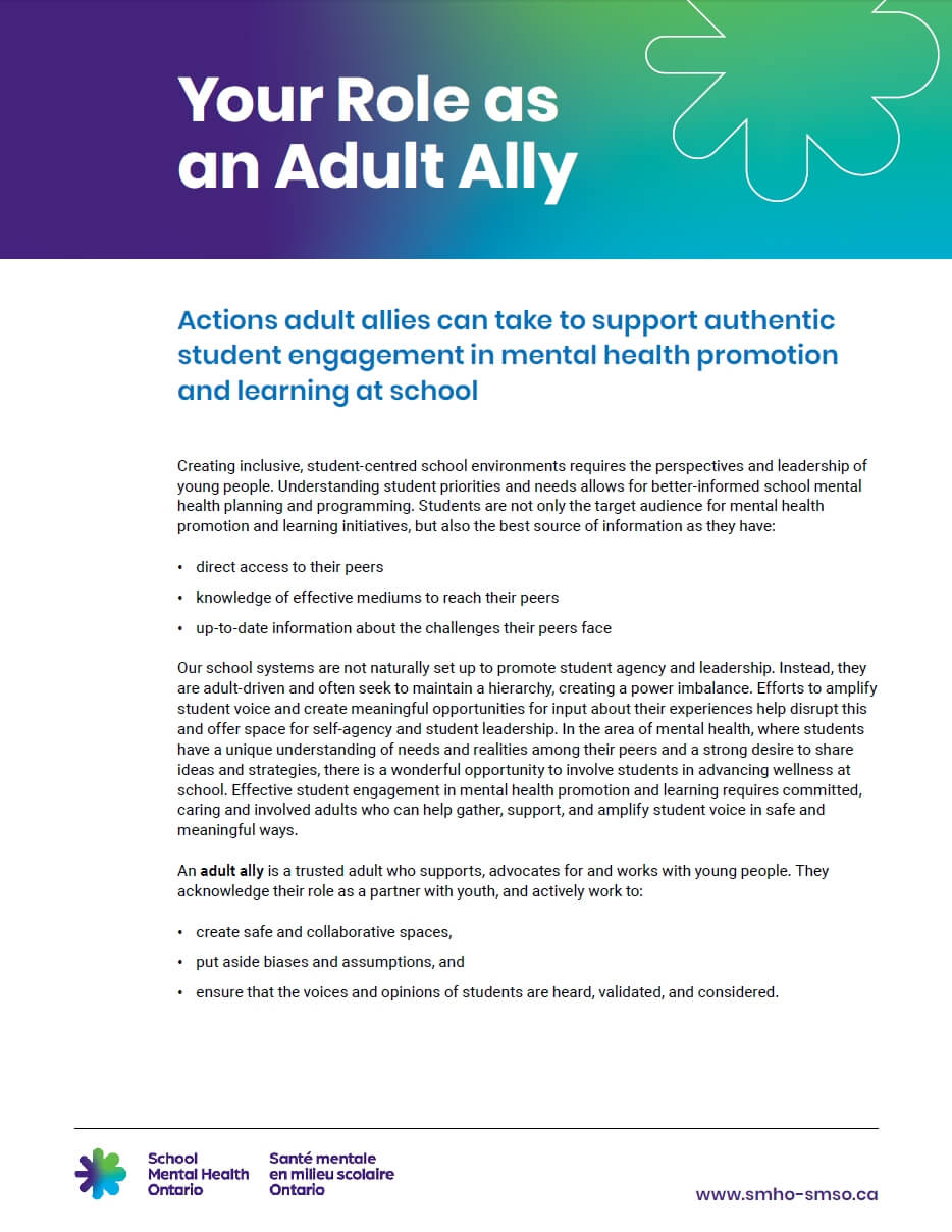 Your Role as an Adult Ally