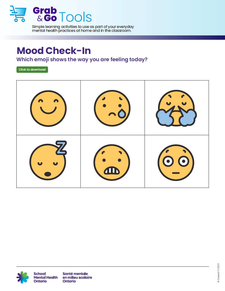 Mood check-in - primary