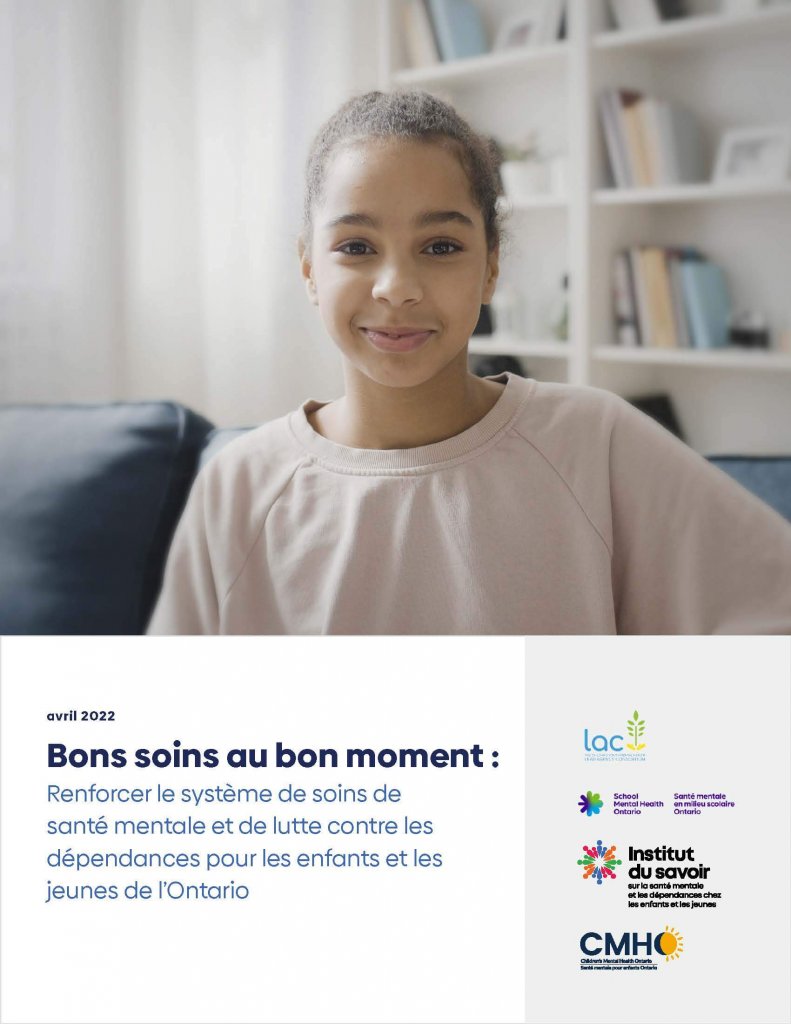 Rapport bons soins au bon moment