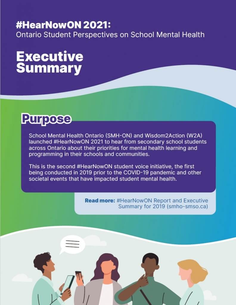 #HearNowON for 2021 Executive Summary