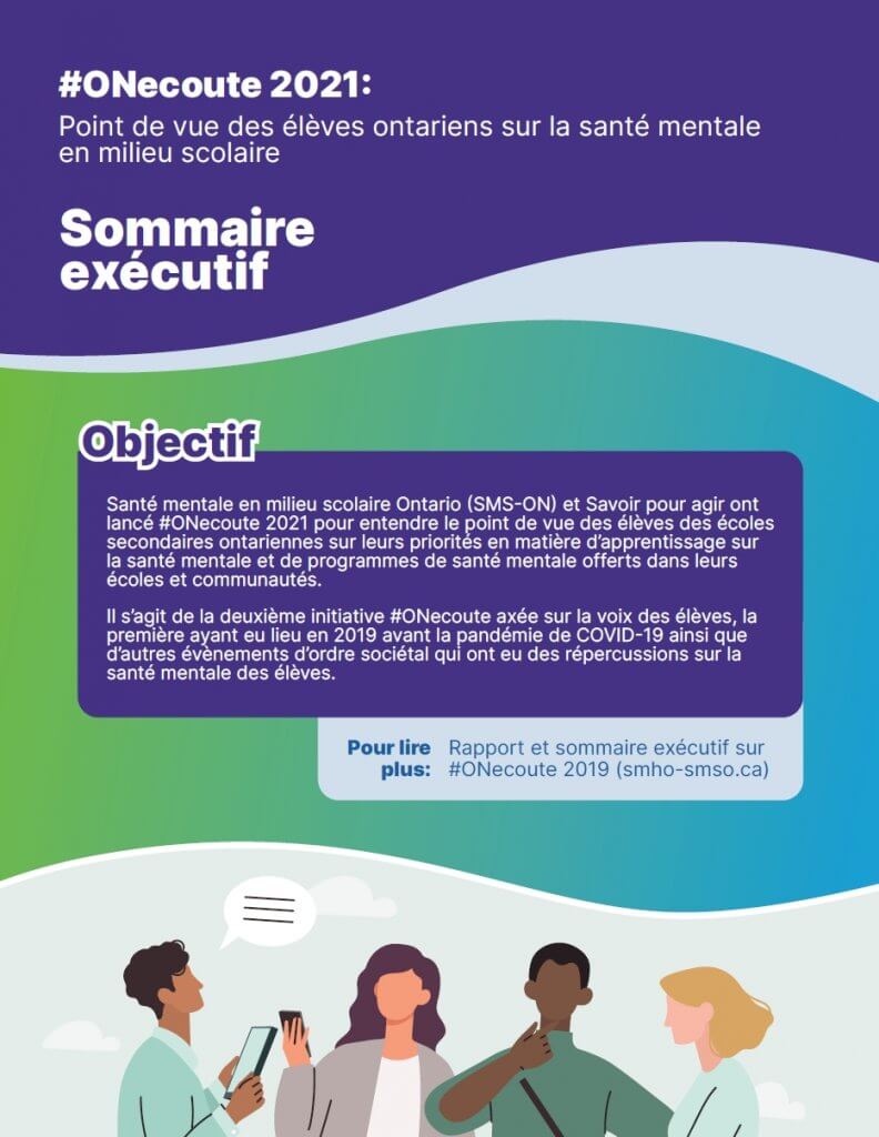 #ONecoute 2021 Sommaire exécutif