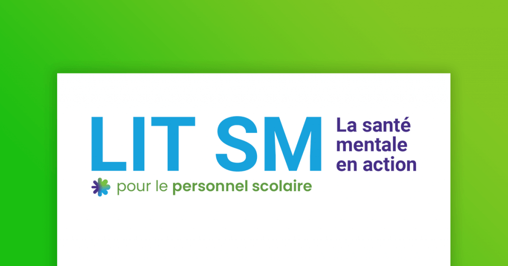 LIT SM pour le personnel scolaire