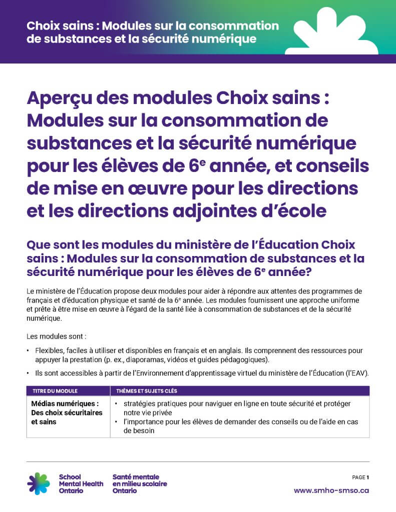 Conseils de mise en œuvre pour les directions et les directions adjointes d'ecole
