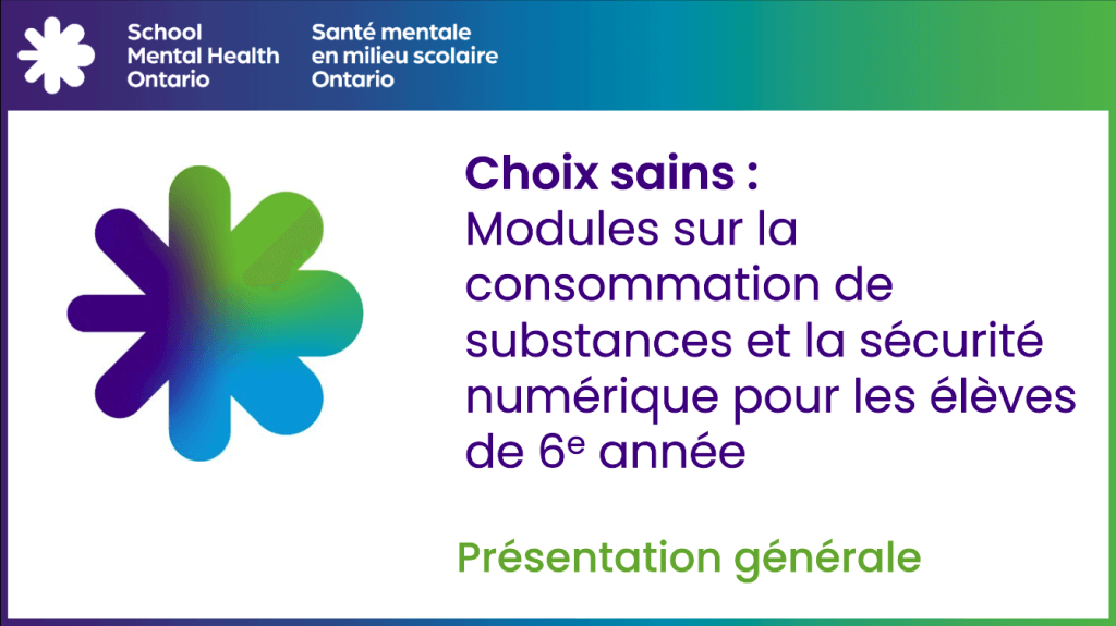 Présentation générale – aperçu per le personnel