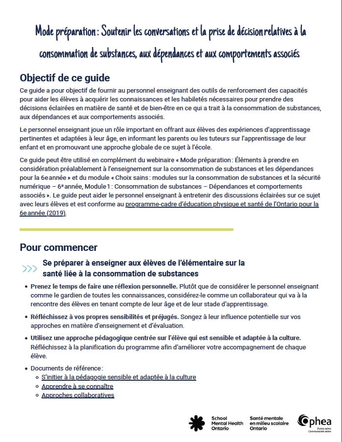 Guide à l’intention