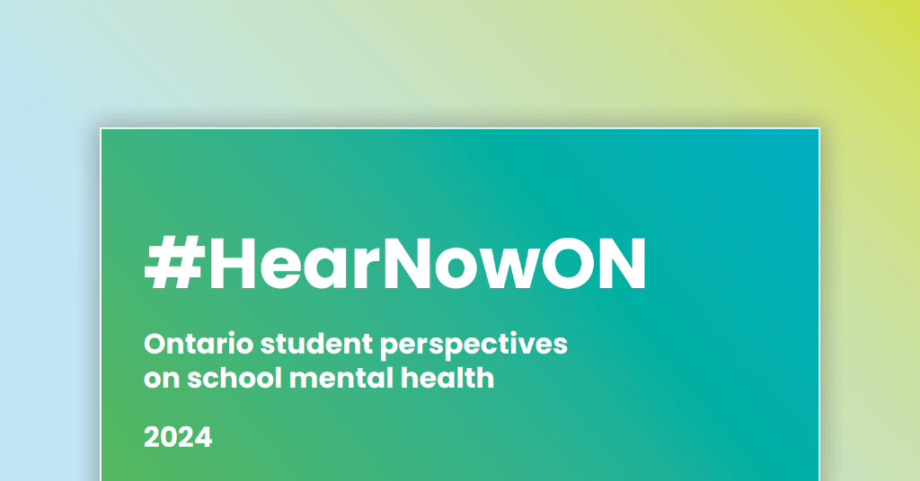 #HearNowON for 2024 final report