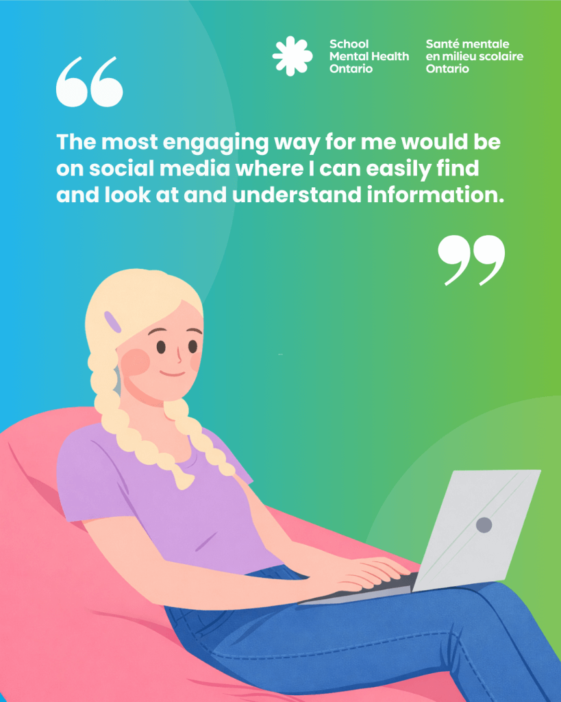 The most engaging way for me would be on social media where I can easily find and look at and understand information