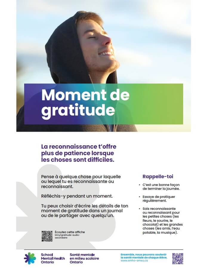 Moment de gratitude