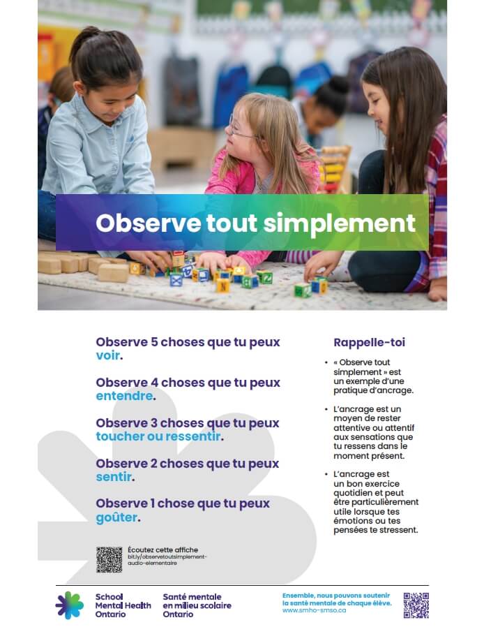 Observe tout simplement