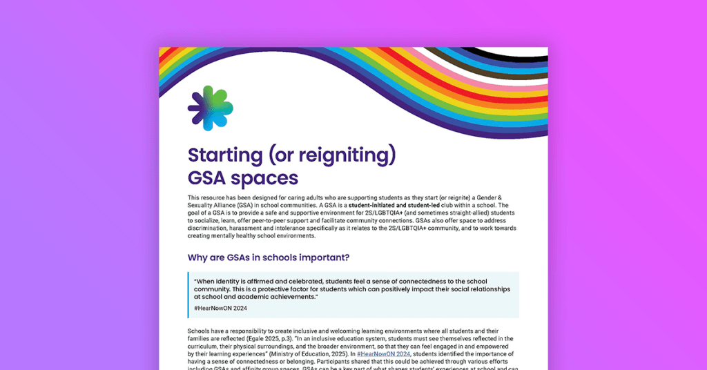 Starting (or reigniting) GSA Spaces