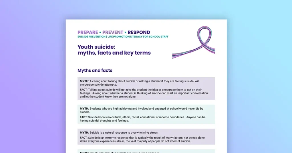 Myths, Facts and Key Terms